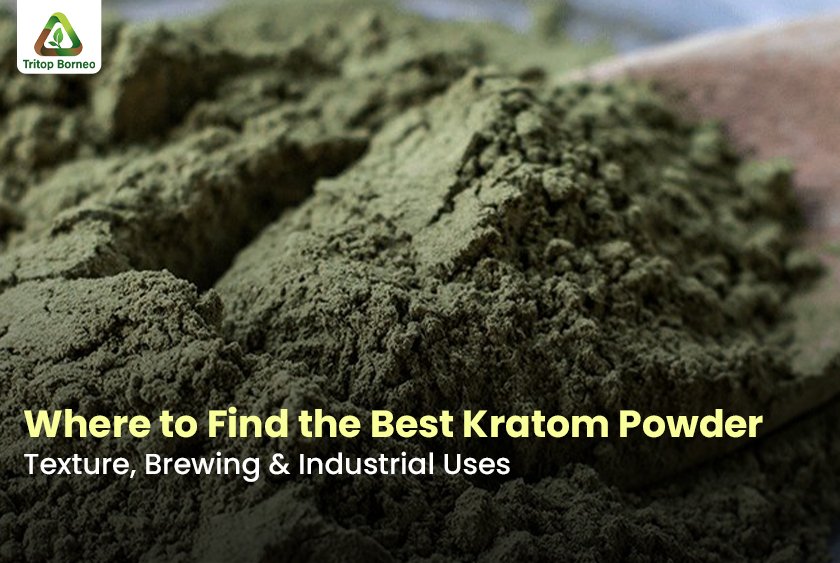 Where to Find the Best Kratom Powder Manufacturer and Supplier in Indonesia